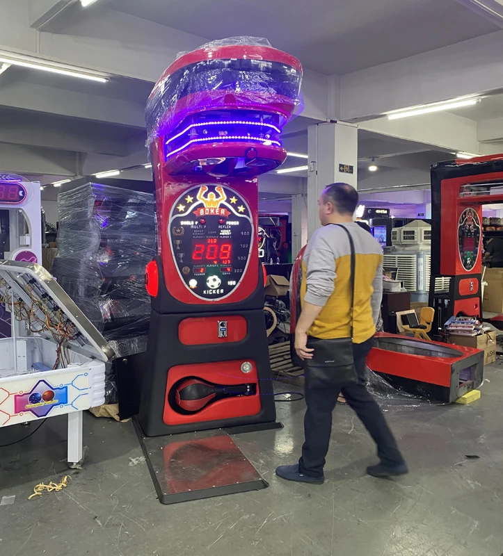Popular Adult Boxing Games machine Music Boxing Machine Punching and kicking Machines Boxing for Amusement park