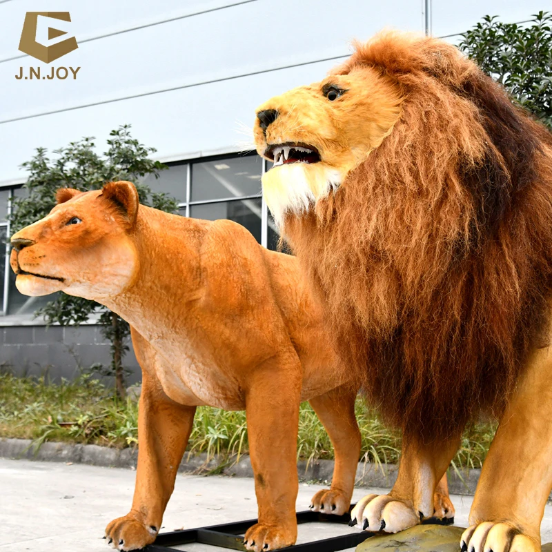 Animatroni Lion Realistic Handmade Animatronic model Life Size Lion for park