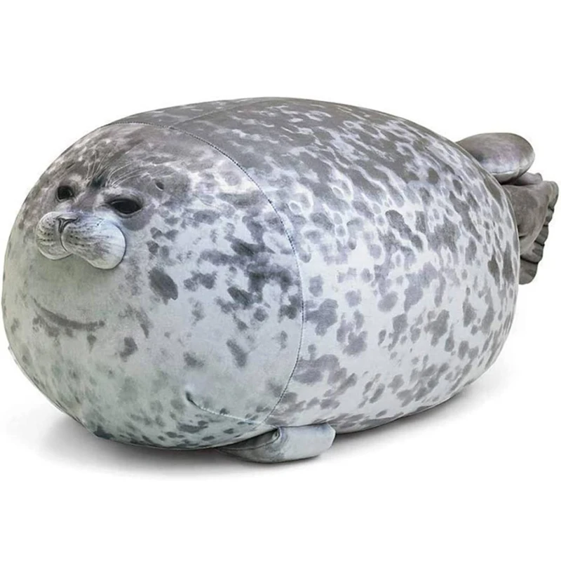 New Arrival Cute Seal Plush Pillow Toys Chubby Seal Plush Hug Pillow Soft Stuffed Animals Plush Toy For Kids