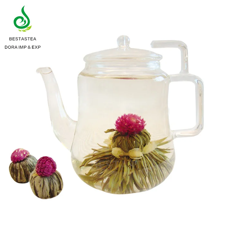 
 Оптовая продажа, свежий красивый шар ручной работы, амарант, жасмин, чай, цветущий чай, шарик   (62554786152)