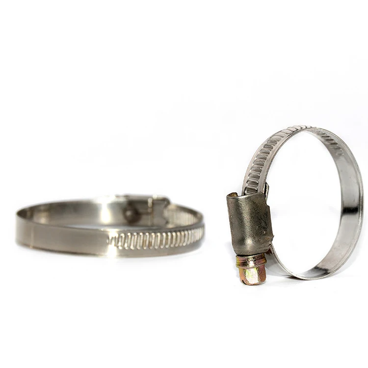 High Quality Large Heavy Duty Stainless Steel Adjustable American Type Radiator Hose Clamp