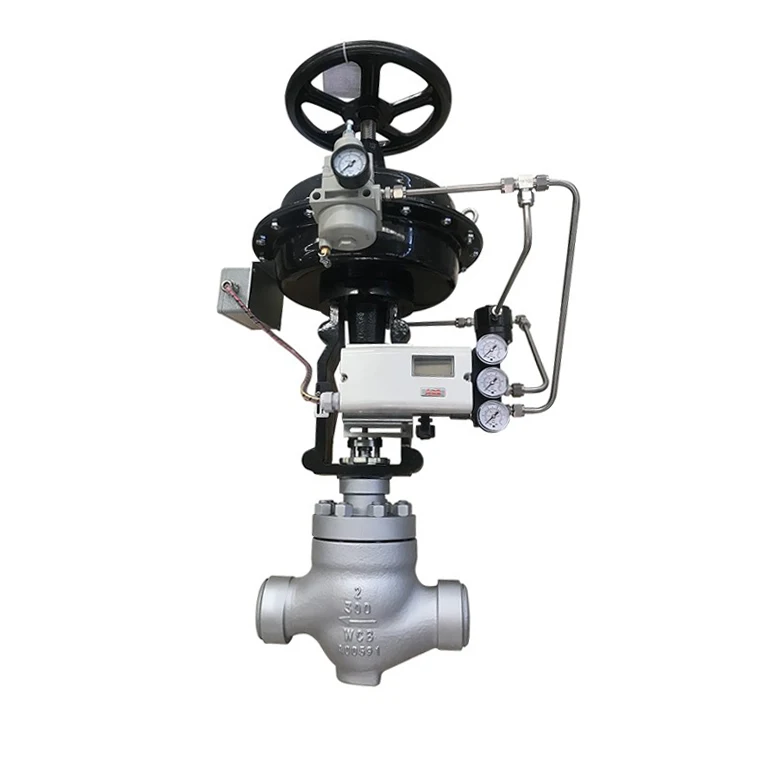 China Supplier Cage Guided Globe Control Valve Cast Turbine Control Valve