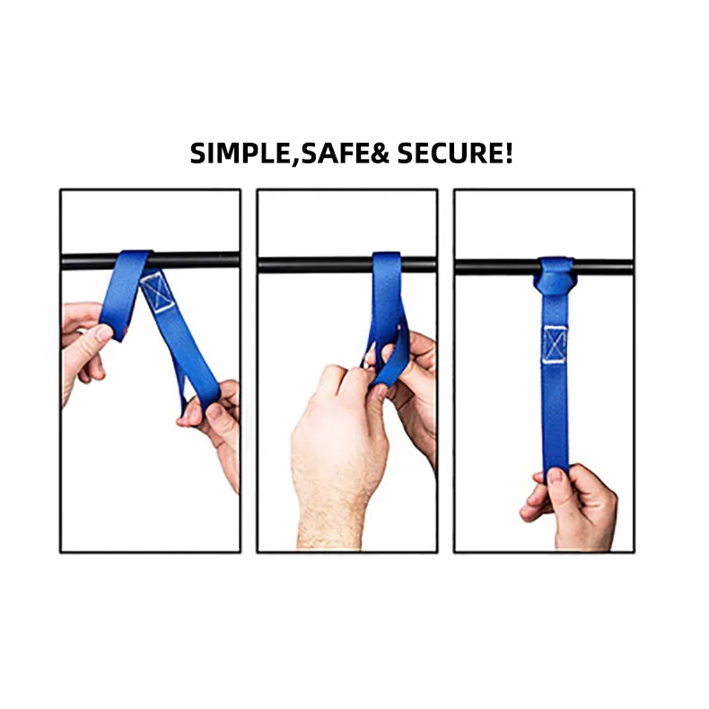 Luggage straps multi-purpose straps Loop straps ATV hitch with cart bike train lanyards motorcycle soft ring fastening