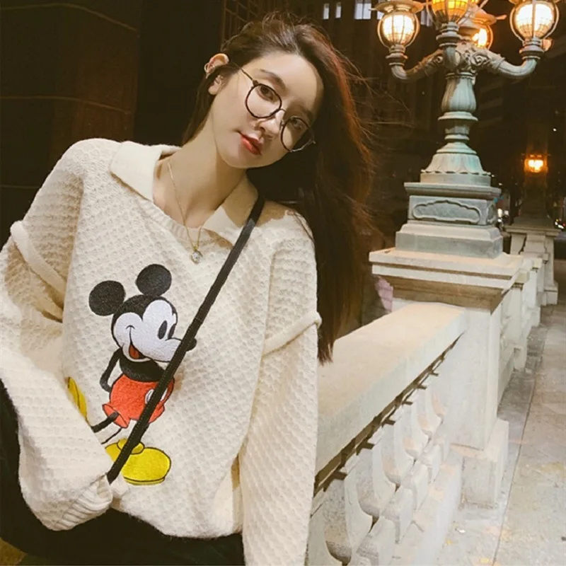 Hot sale fashionable pink lady plus size beading women super soft warm pullover sweater