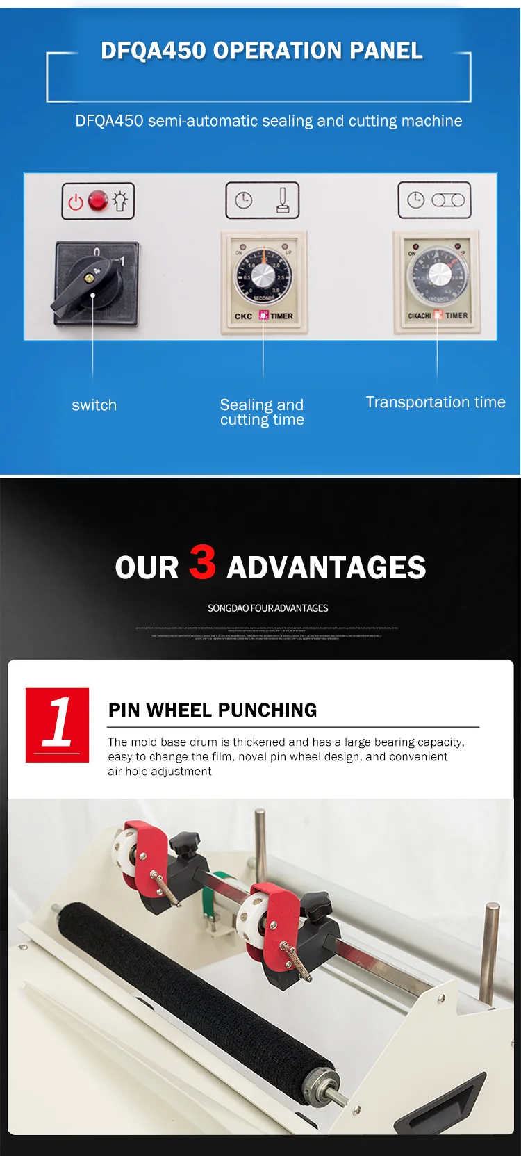 Машина для запечатывания и резки нержавеющей стали Sprint высокопроизводительная полуавтоматическая машина