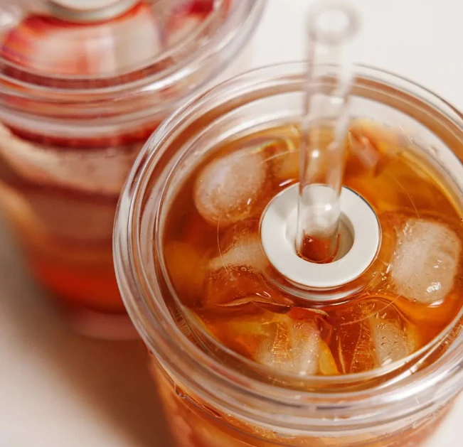 12oz 16oz single wall light cold cup plastic tumbler for Boba Milk Tea with big diameter straw clear transparent coffee mug