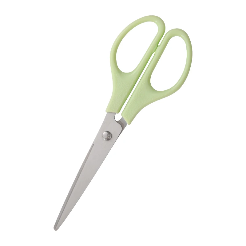 Wholesale stainless steel stationery scissors small portable household kids student office scissors