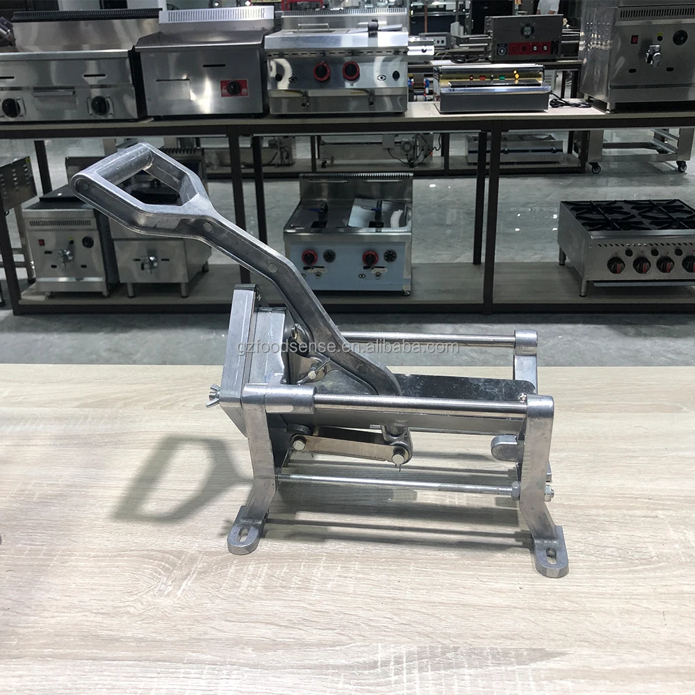 Hot Sale Mini Manual Potato Chipper Machine 3 Blades 8MM 10MM 12MM Vegetable & Fruit Cutter