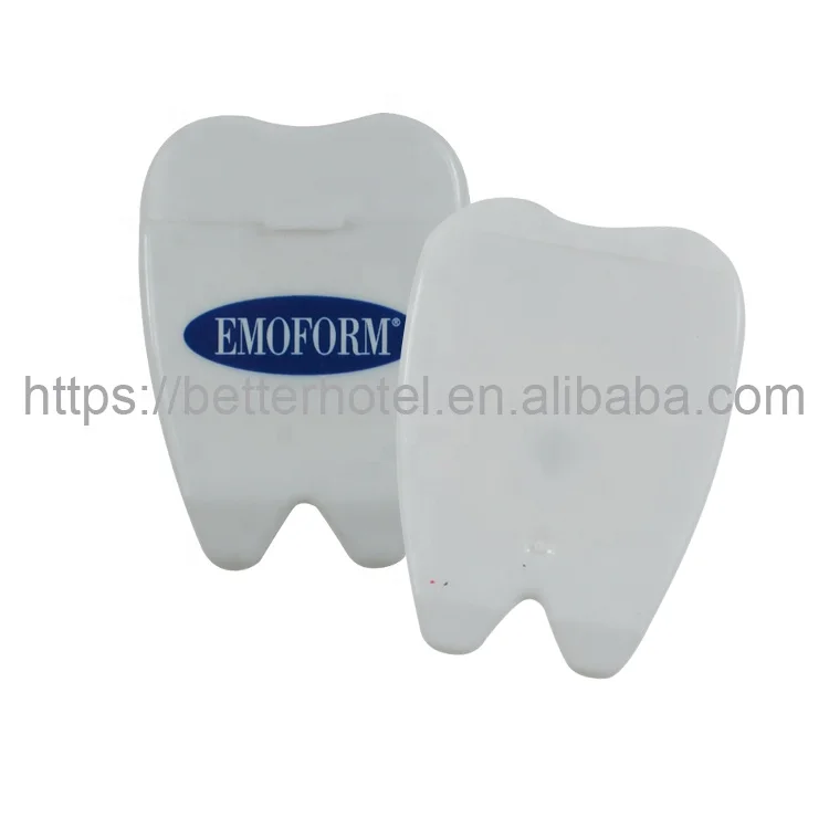 50 yds waxed nylon dental floss for oral care