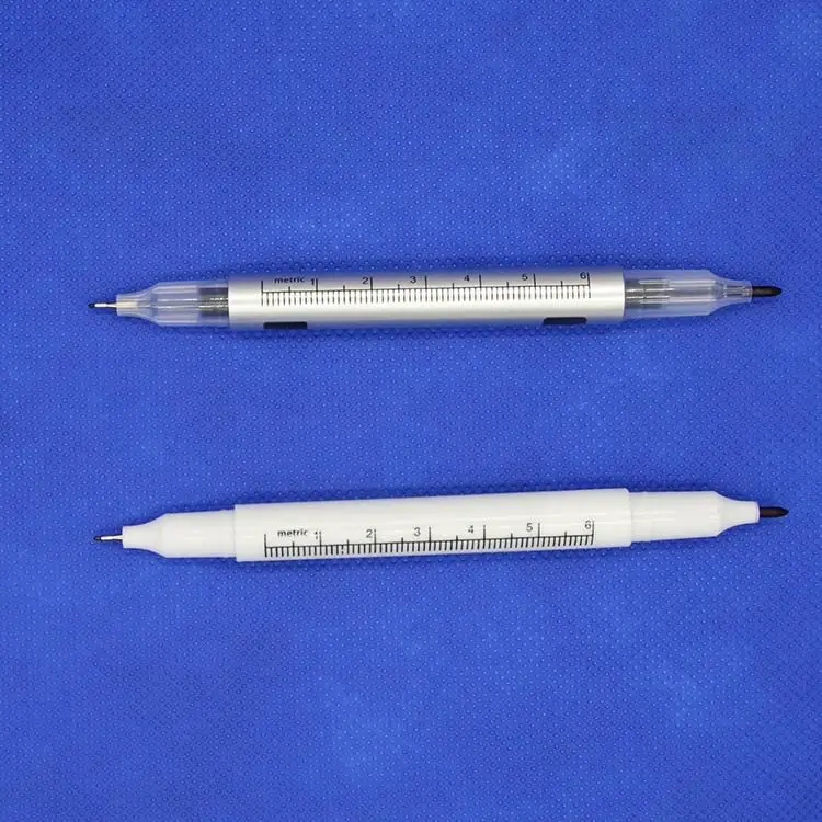 Four optional measuring tapes makeup tattoos surgical white sterile skin marker pen