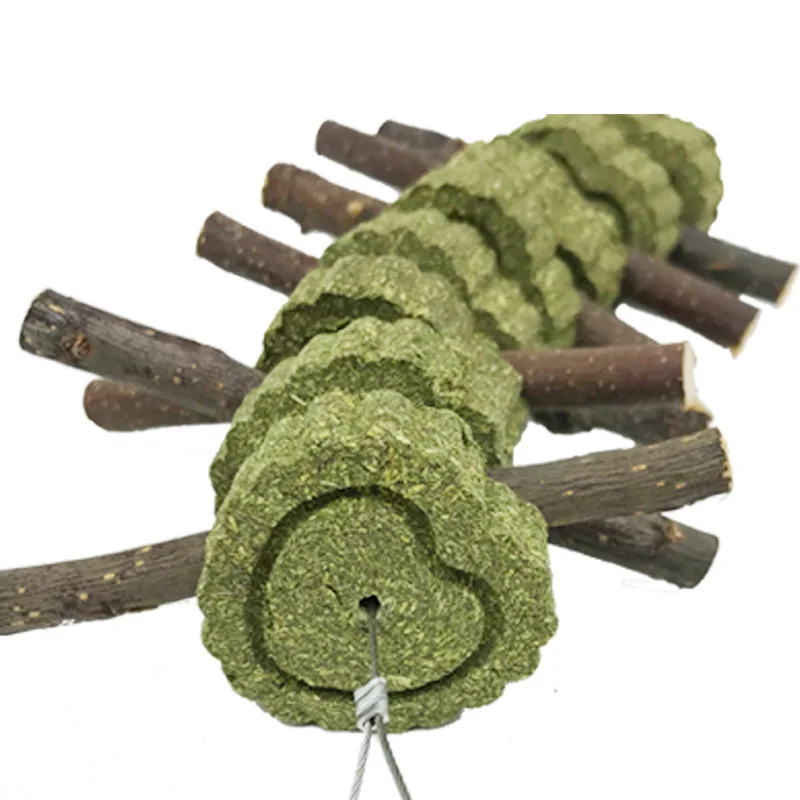 Кролик молярная солома торт зубы измельчение кролик еда Альфальфа