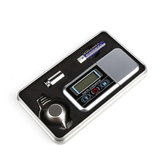 JS48 Digital Pocket Scale 50g 0.001g Milligram Scale Portable with 50g Calibration Weight Tare LCD Backlit Jewelry Scale
