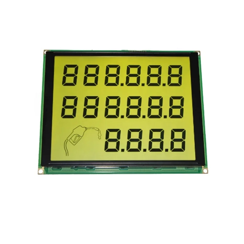 fuel dispenser LCD display module 7 segment Lcd display