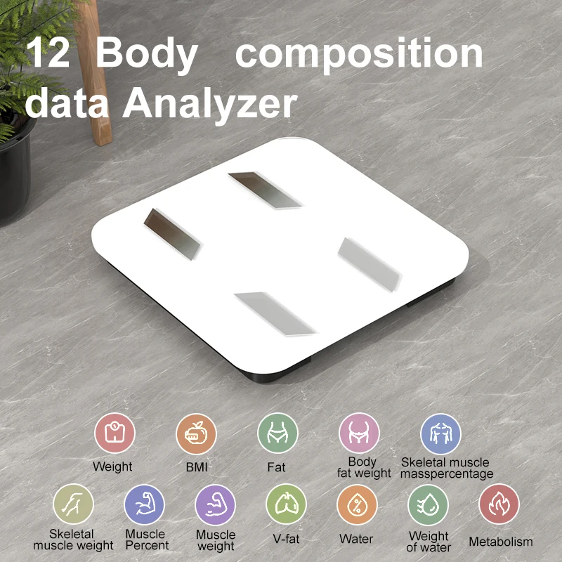180kg Digital Body Weight Scale Electronic Weighing Machine Accurate Personal Bathroom Scale
