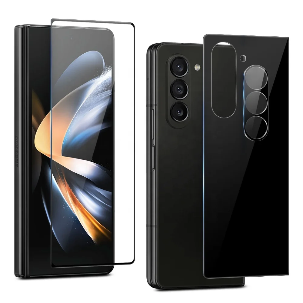 Для Samsung Galaxy S21 S22 S23 Ultra Z Fold Z Flip5 3D протектор экрана с полным покрытием для сотового телефона Закаленное стекло протектор экрана