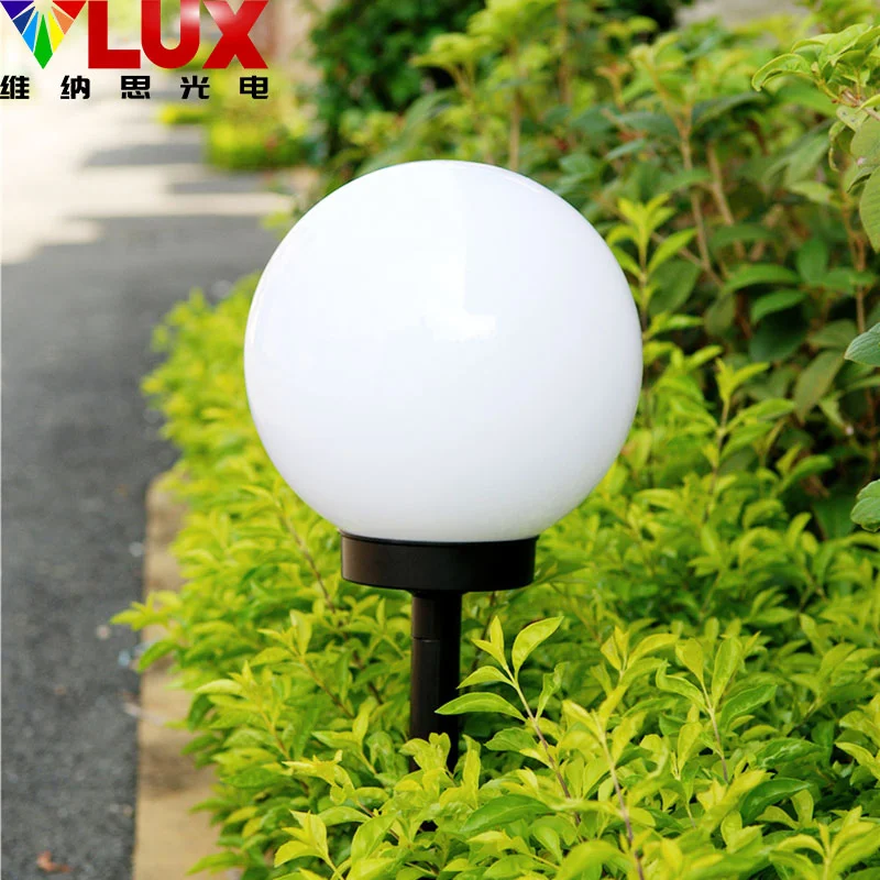 Hot sales Outdoor Solar Lawn Garden Light Round Ball Waterproof Yard Park Garden Solar Ball Lawn Light
