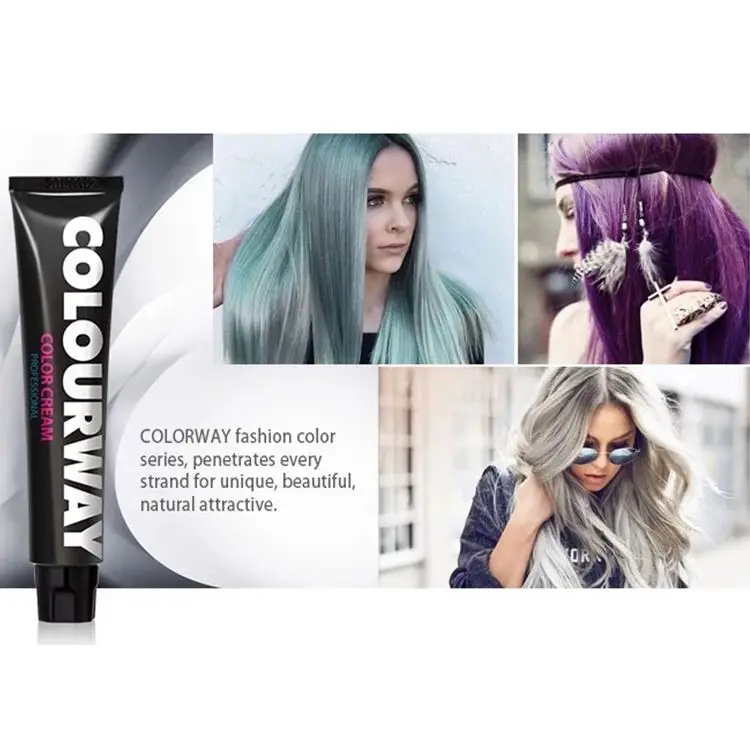 Hot Selling Professional Salon Permanent amonia free hair color types of hair dyes italian