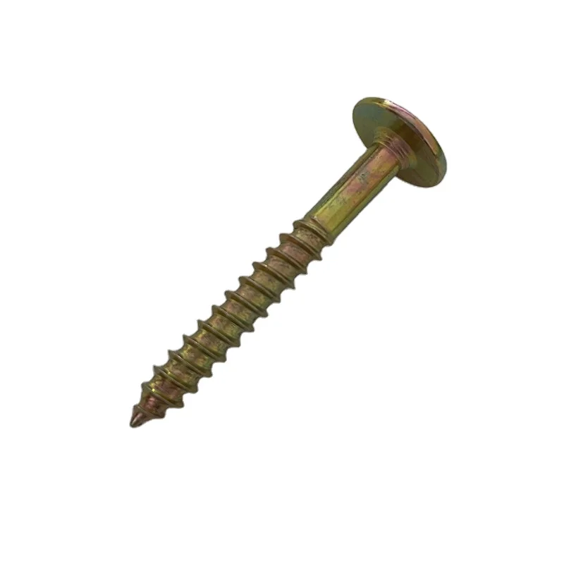 China Factory Steel Hex Socket Flat Head Wood Screw Furniture Screw for Furniture