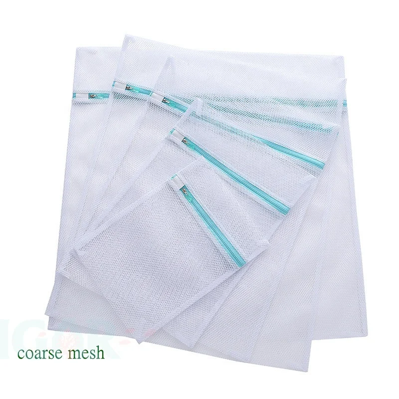 Laundry Bags Coarse Mesh Bag for Washing Machine, Hosiery, Blouse, Socks, Bra, Underwear, Lingerie Travel Storage Organize Bag
