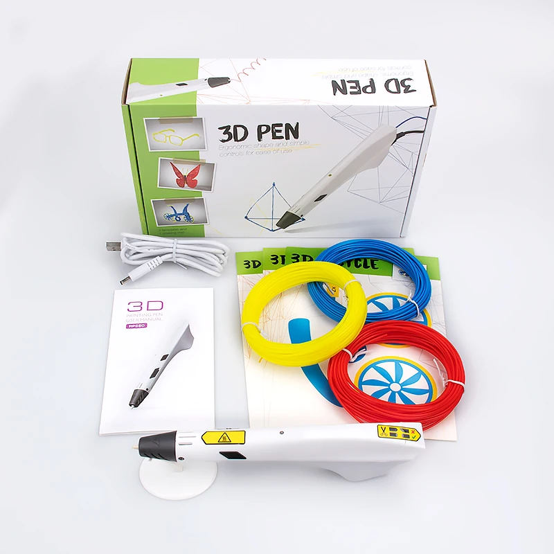 JER DIY kids drawing tablet 3d magic pen new model for children