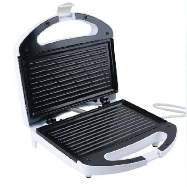 Fixed cooking  plate Electric grill panini press sandwich maker smokeless for home use