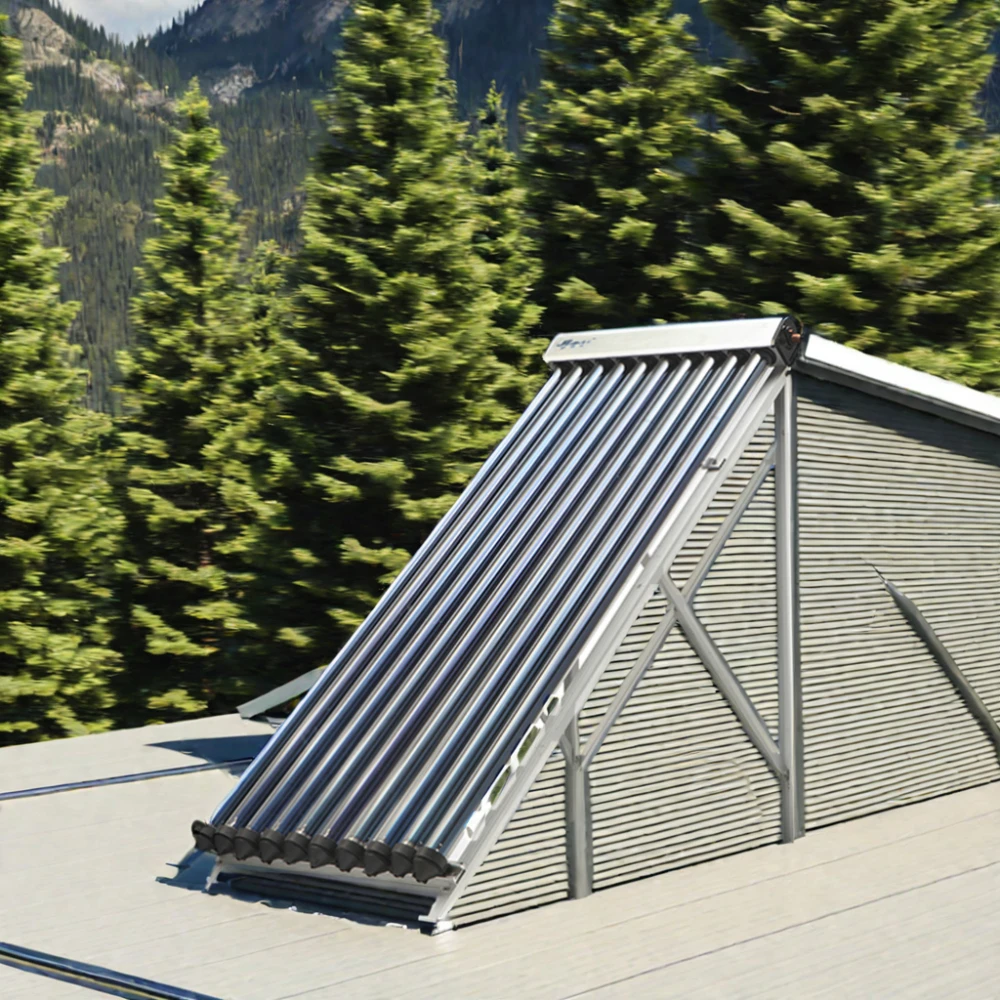 JIADELE Factory collector solar supplier high pressure heat pipe vacuum tubes solar thermal collectors solar water heater system