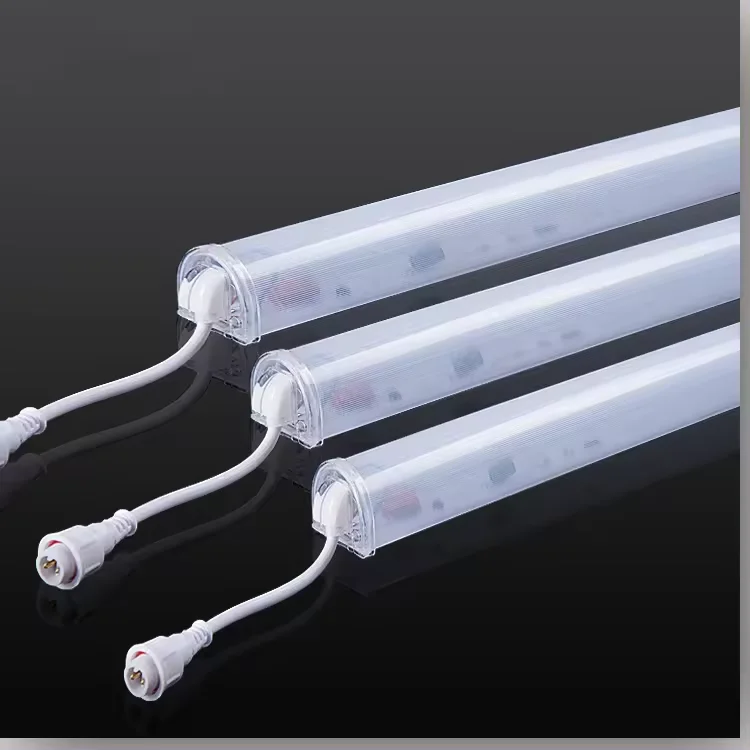 Jpungsun Waterproof IP65 Outdoor Fluorescent Tube Lamp Building led Linear Tube Light Digital RGB Tube Light