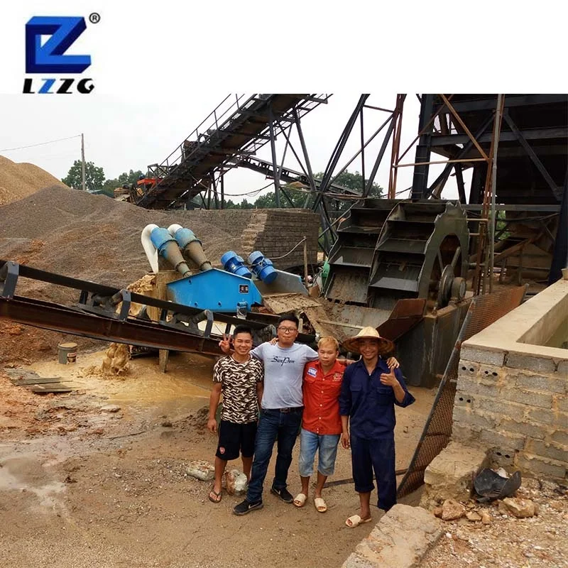 More than 98% recycling rate sand recovery system fine sand collecting machine