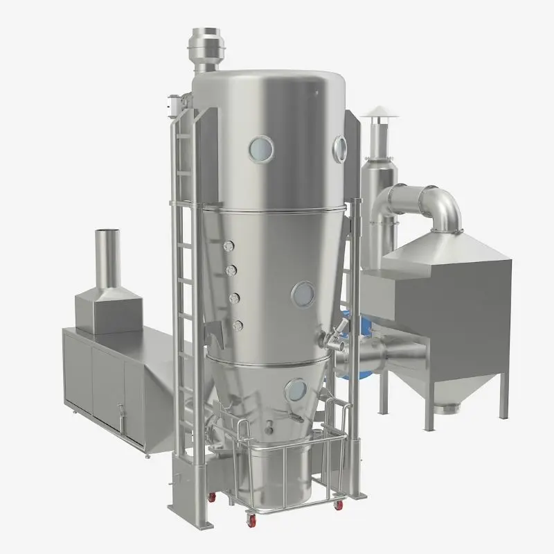 High-Efficient Boiling Drying Machine Pharmaceutics Dry Granulator
