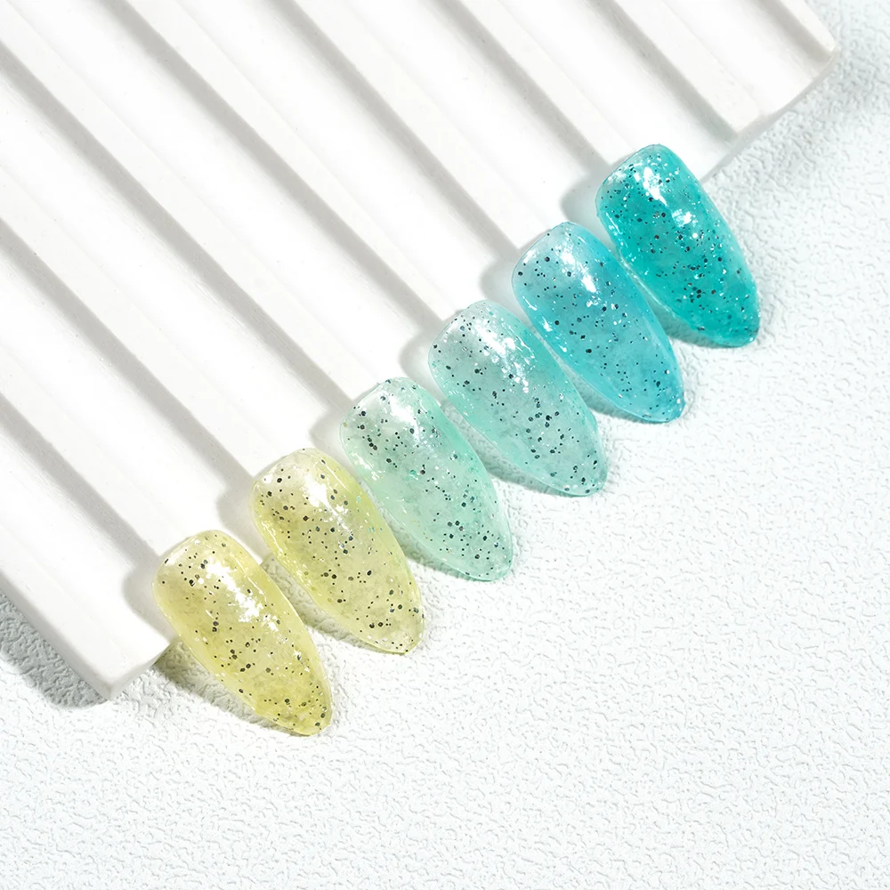 Glitter Color Gel High Quality Organizador Vernis Permanent Professionnel Ongle Nail UV Gel