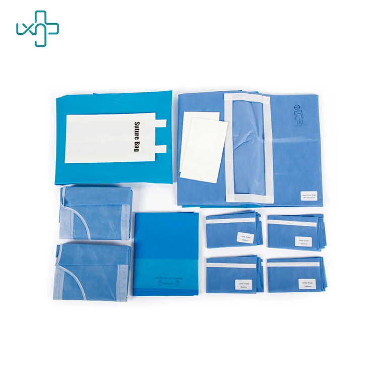 
CE Approved Medical Supply Surgical Set Laparotomy Pack 