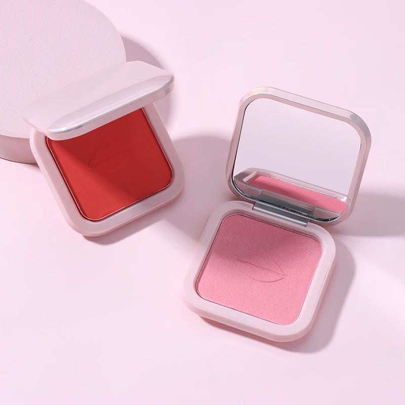 Oem Organic Blusher Pink Makeup Cheek Custom Blush Palette Private Label Powder Cream Blush