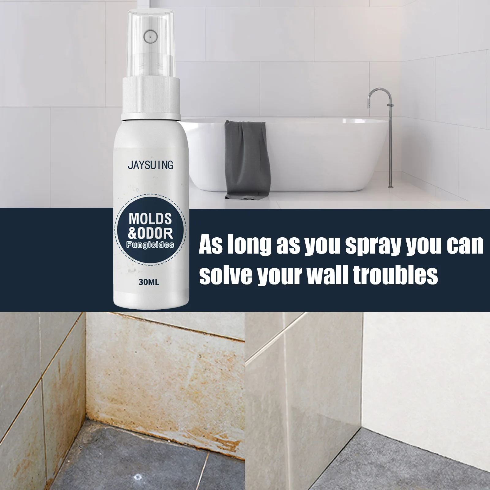 Mildew spray Furniture tile wall corner mildew spray multi-function household cleaner