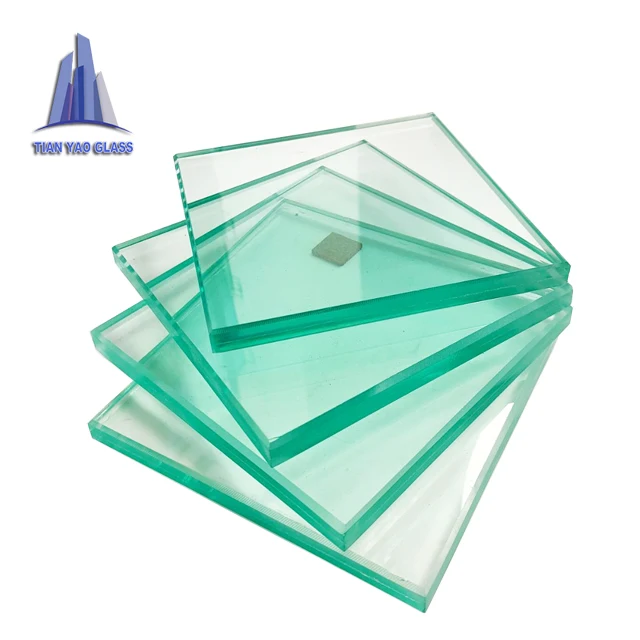 Direct manufacturer pvb layer edging punching tempered laminated glass