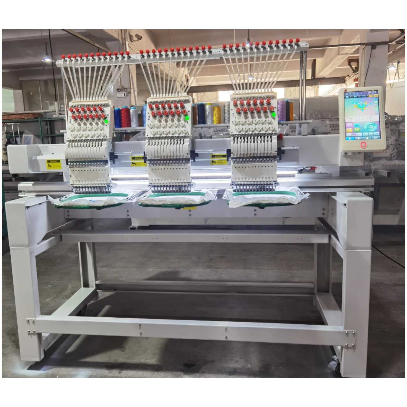 Dahao 15 needle embroidery machine computerized with good price