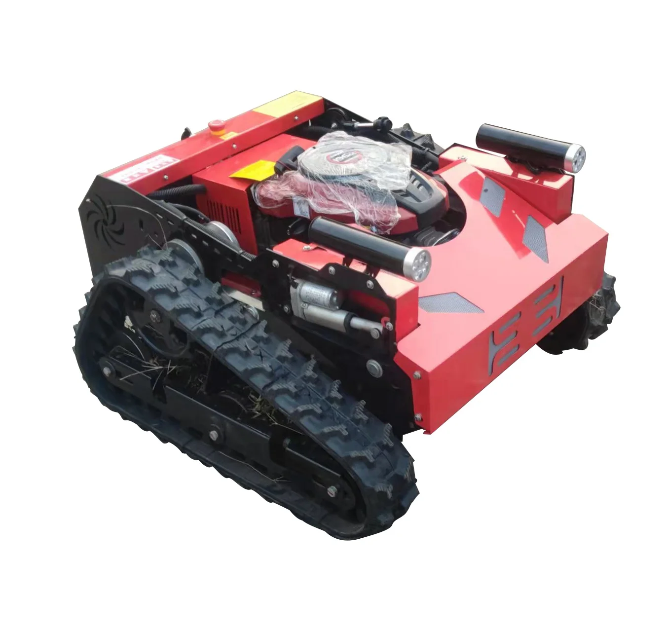 Chinese New Hot Sale Remote Gasoline Lawn Mower Grass Cutting Machine For Sale