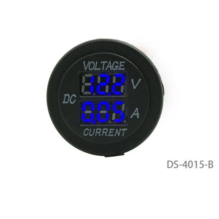 DC 12V 24V 15A Voltmeter Ammeter  for Auto car marine boat