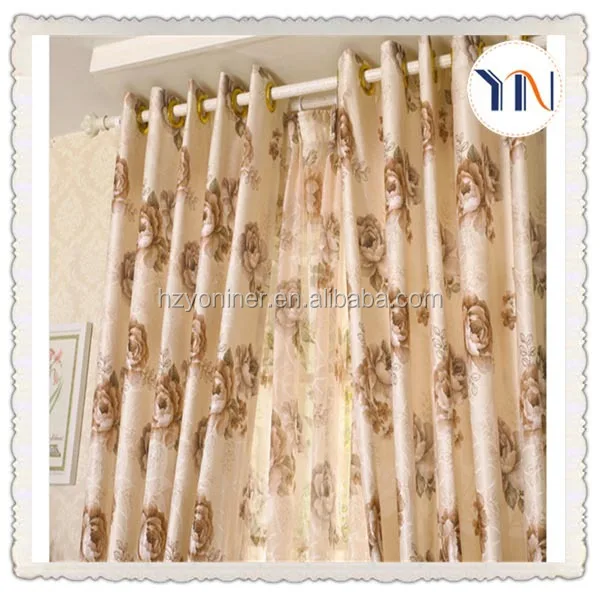 modern and America style blackout fabric and curtain