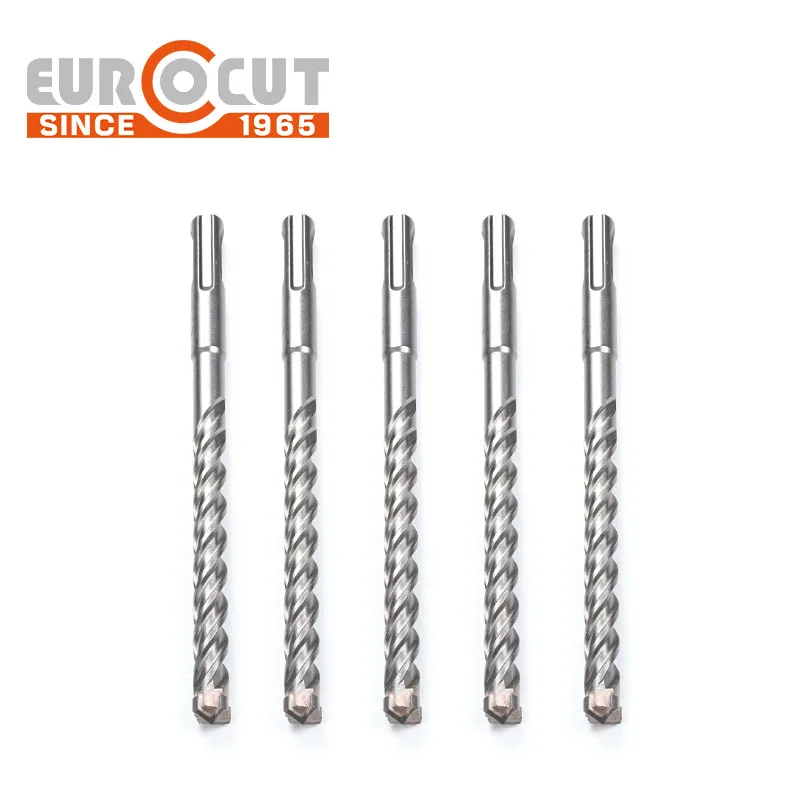 EUROCUT Factory High Quality Rotary SDS Plus Or SDS Max Power Hammer Drill Bit For Concrete Drilling