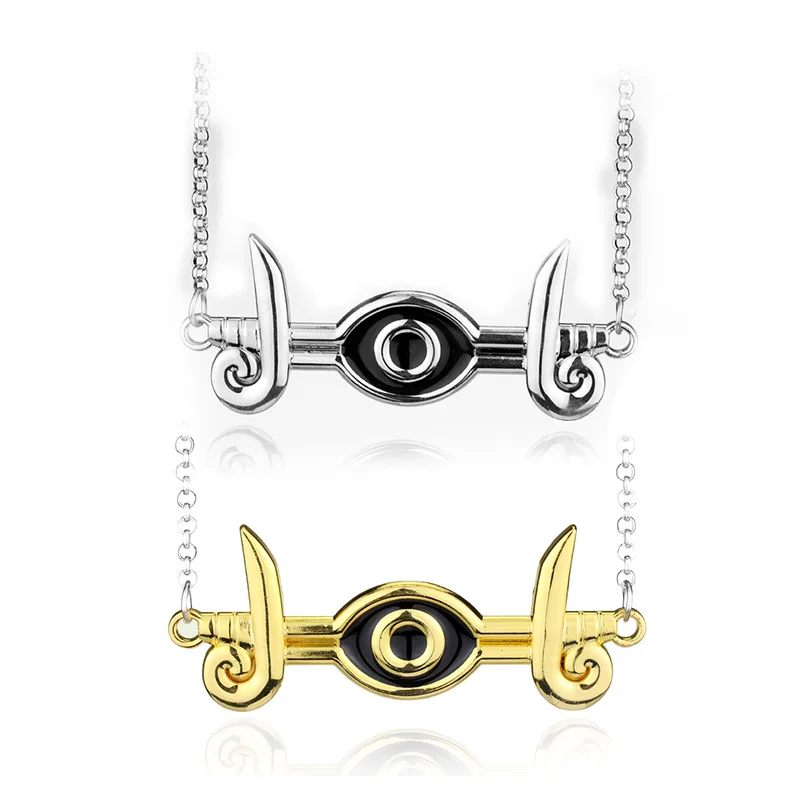 Anime Japanese Game King Millennium Artifact Jewelry Cosplay Rope Necklace Chain Gold Necklace Fashion Jewelry Necklaces