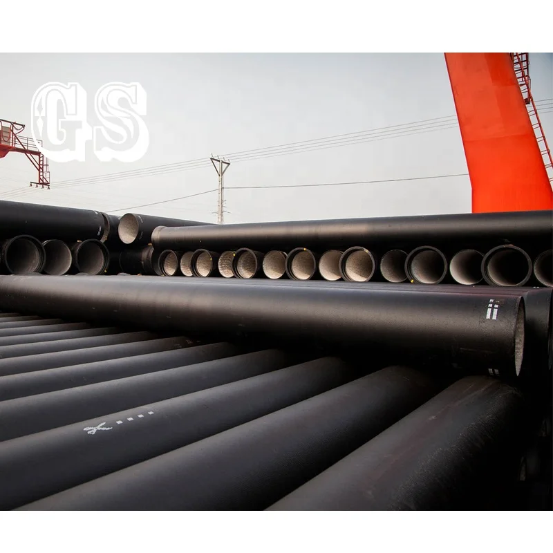 water sewer pipeline installation equipment Ductile Iron Pipe Fittings Flange Socket Spigot Pipe