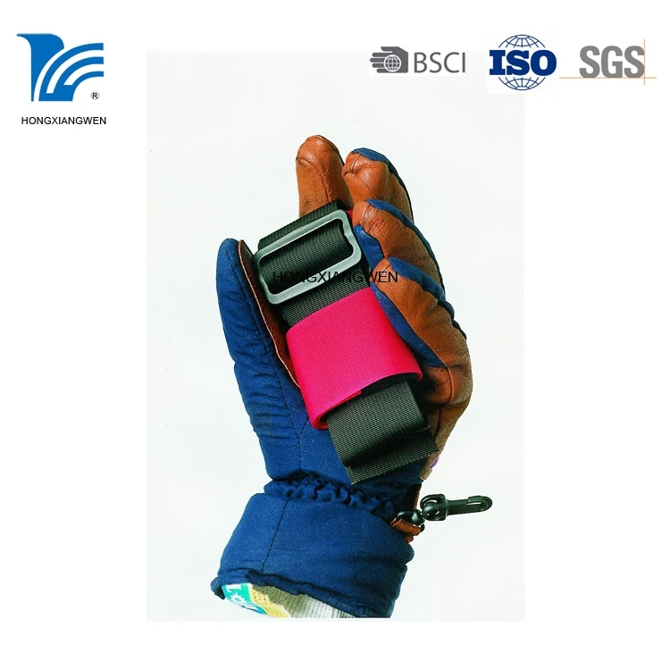 Прочный регулируемый нейлоновый плечевой ремень для переноски лыж