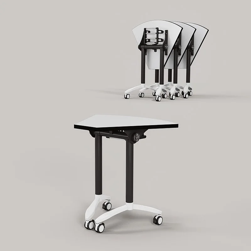 Manufacturer Office Building School Furniture Foldable Training Table Modern Modular Conference Table White