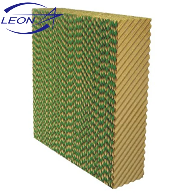 evaporative cooling pad for poultry farm