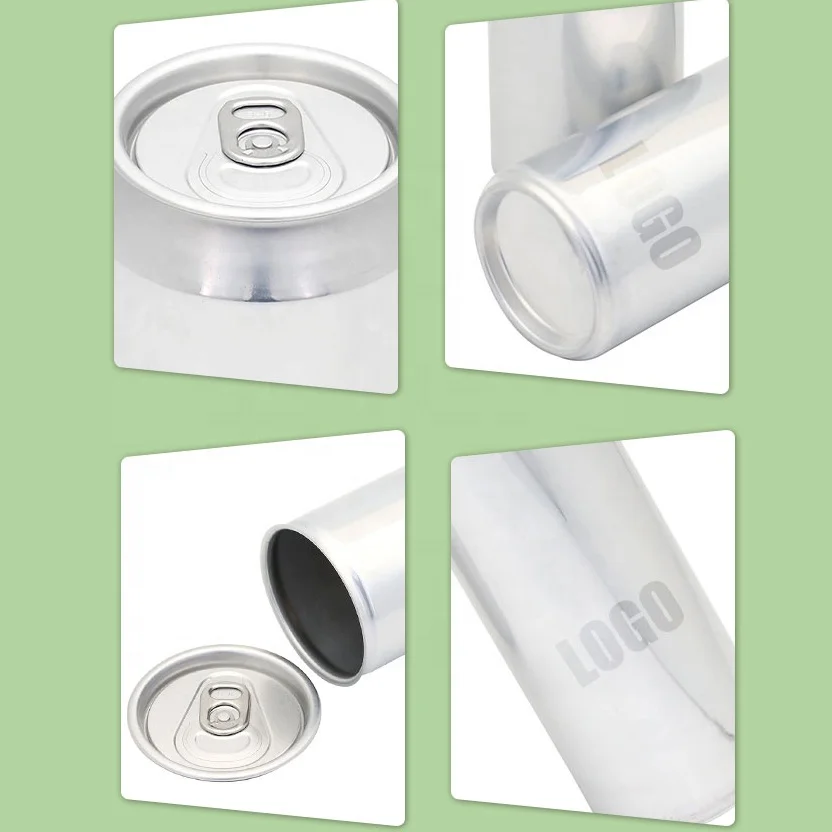 330ml 500ml Standard Low Moq Customized Print Blank Aluminum Beverage Monster Drink Energy Drink Cans