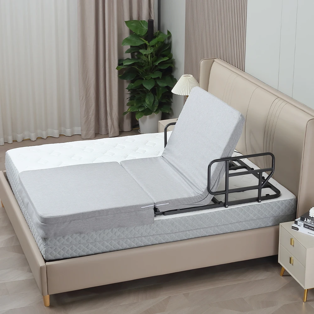 Konfurt 4 motors Roll Over Side Lift Home  Elderly Care Adjustable Bed