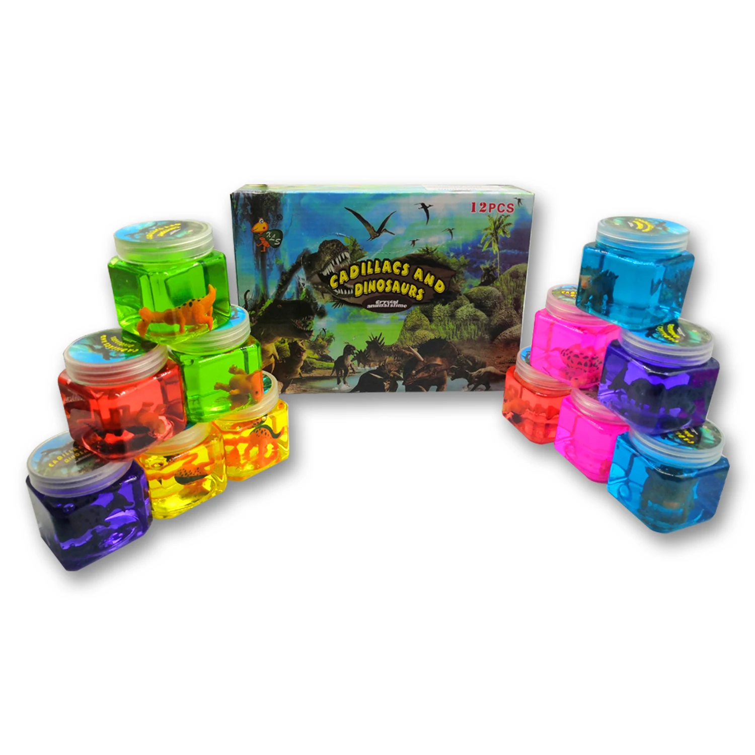 Wholesale High Quality Hot Sell Cartoon Dinosaur Crystal Soil Plastic Crystal Clay Soft Slime