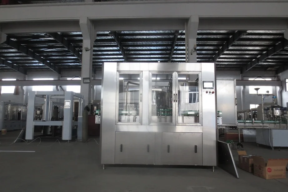Automatic Juice Hard Cider Canning Line Equipment Liquid Iced Cold Coffee Energy Drink Can Filling Seaming Machine