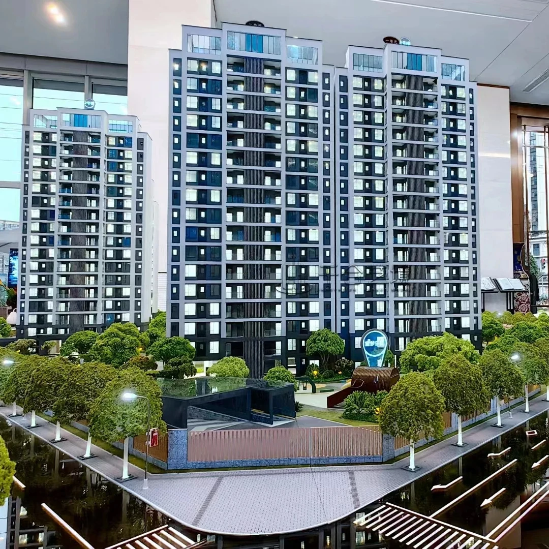 Масштабная модель здания, модель песочного стола для отдела продаж