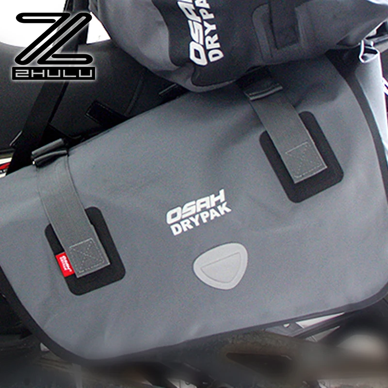 Мотоциклетные туристические седельные сумки, прочная водонепроницаемая Боковая Сумка для мотоцикла, багаж